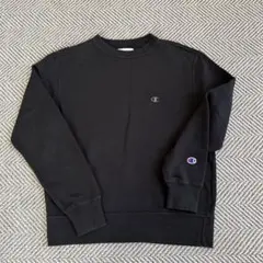 Champion クルーネック スウェット 黒