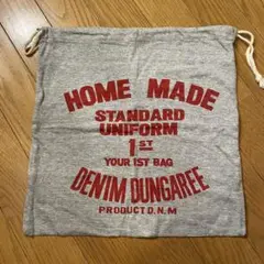 【DENIM DUNGAREE】カットソー巾着バッグ