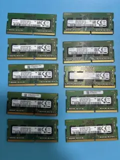 DDR4 2400T 4GB メモリ 10枚セット