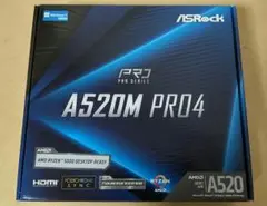 使用時間少 ASRock A520M PRO4 動作品