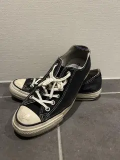 Converse ブラック ローカット スニーカー 26cm