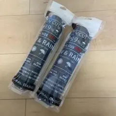 NATURAL BASIC 晴雨兼用折りたたみ傘 60cm ブラック ネイビー