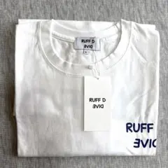 ソイングクRUFF DIVE ホワイト Tシャツ 未使用 ソイングクRUFF DIVE ホワイト Tシャツ 未使用 RUFF D DIVE T