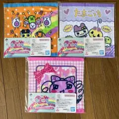 たまごっち あのころのハンドタオル 3枚
