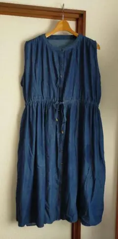 【新品未使用】RADIAL JEANS デニム ノースリーブワンピース