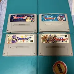 スーパーファミコン　ドラゴンクエスト1.2.3.5.6 コンプリート４点セット