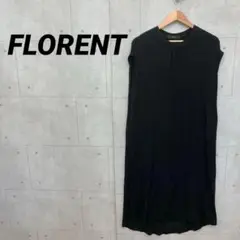 FLORENT フローレント スリーブレス ノースリーブワンピ ブラック