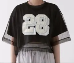 再値下げ⭐︎レピピアルマリオ⭐︎ナンバリングチュールTシャツ⭐︎150〜160