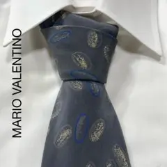 TG2716 MARIO VALENTINO パターン柄 ネクタイ イタリア製