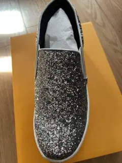 スリッポン スニーカー グリッター ラメ