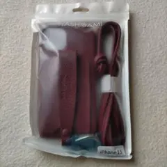 HASHIBAMI iPhone 13 ケース ボルドー
