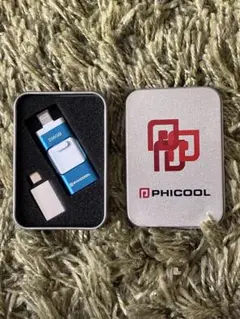 PHICOOL 256GB USBメモリ ケース付き