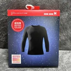 UNIQLO ヒートテック クルーネックT(九分袖) M ブラック