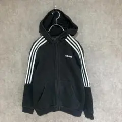 【adidas】アディダス（one）ジップアップラインパーカー＊フード＊裏起毛