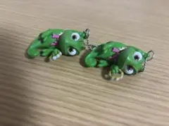 ディズニー　ラプンツェル　パスカル　フィギュア　キーホルダー　2点　#12