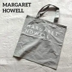 MARGARET HOWELL✨マーガレットハウエル ロゴ トートバッグ グレー