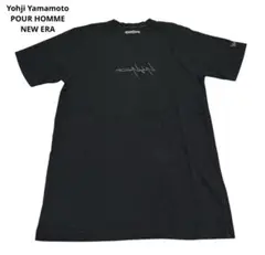 Yohji Yamamoto POUR HOMME NEW ERA ロゴTシャツ