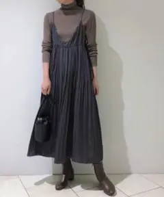 最終お値下げ バビロン ギャザーキャミワンピ