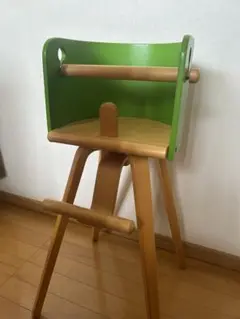 カロタチェア ベビーチェア ハイチェア 【CAROTA-chair 】グリーン CAROTA-chair(カロタチェア) SDIFantasia｜木のおもちゃ KURABOKKO