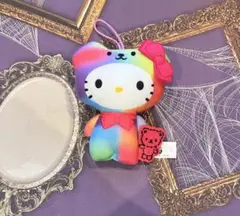 マクドナルド ハッピーセット キティ ぬいぐるみ カラフルベア