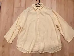 ユニクロ Uniqlo 黄色 シャツ　ブラウス　155cm S size