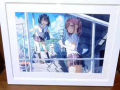 カントク 直筆サイン入り 複製原画 パティスリー　くるみ カントク くるみ&しずく 直筆サイン入り複製原画
