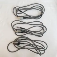 ▪︎ Micro USB ケーブル マイクロ 1.5m 3本 充電 データ転送