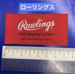 ローリングス　タグ　ワッペン