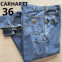 W36 CARHARTT カーハート B13DPS デニムペインターパンツ