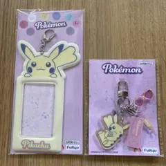 メスピカチュウフォトケース、バッグチャームセット