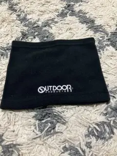 【新品未使用】OUTDOOR キッズ ネックウォーマー ブラック