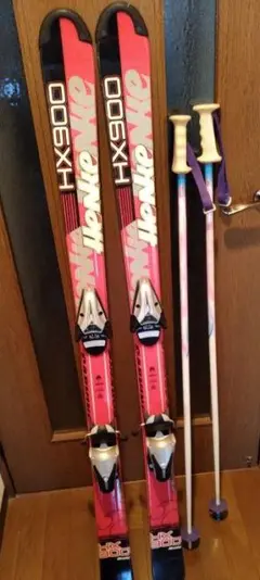 【2点セット】Henke Carving Ski 140cm +Stock