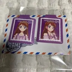 アイカツ　ジャケットマグネット　紫吹蘭