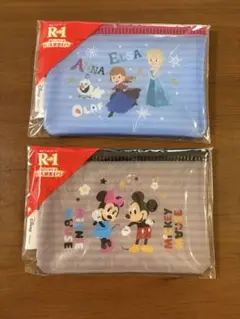 非売品　ディズニー　オリジナルクリアポーチ　R-1ドリンク