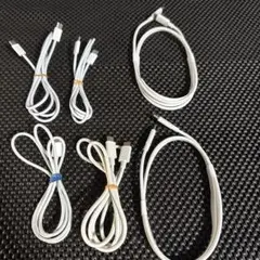USB-C to C ケーブル 6本セット 白 未使用2本含む