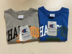 Champion Tシャツ 2枚セット グレー・ブルー