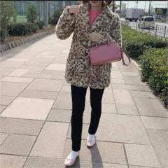 RYZA レオパード ファーコート