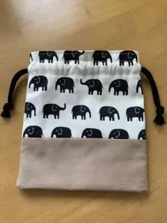 ハンドメイド　巾着袋　コップ袋