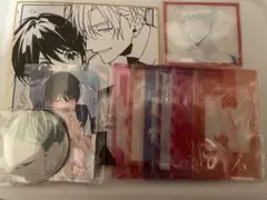 ナカまでアイして 展 缶バッジ アクリルカード クリアカード色紙 セット