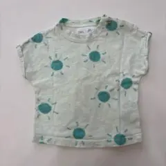 ZARA 3-6ヶ月 太陽プリントTシャツ
