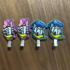 ドナルド　デイジー　前髪クリップセット