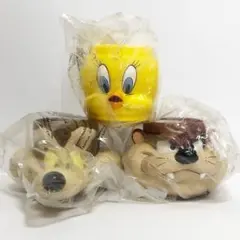 【セール中】新品未使用！ルーニーテューンズ 3Dフェイス マグカップ３個１セット 新品未使用品！ルーニーテューンズ 3D フェイス マグカップ 3個