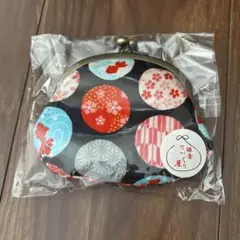 鎌倉てづくり屋 ガマ口 財布 金魚 花