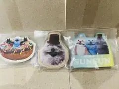 パペットスンスン キャラマグネッツ ゾンゾン、チョコドーナツ、みんな