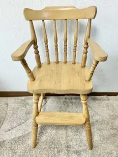 飛騨の家具 高級ベビーチェア ヴィンテージ ハイチェア ナチュラル