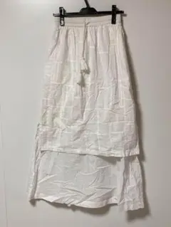 オーアンドアイ　ピンタック レイヤードスカート【タグあり未使用】