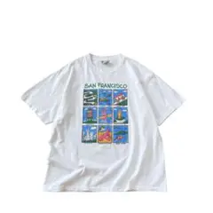 90s San Francisco スーベニア アート Tシャツ USA製