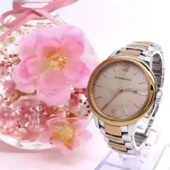 極美品 BURBERRY バーバリー 時計 ザ クラシック ローズゴールドカラー