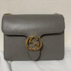 【週末値下げ】GUCCI インターロッキングG チェーンショルダーバッグ