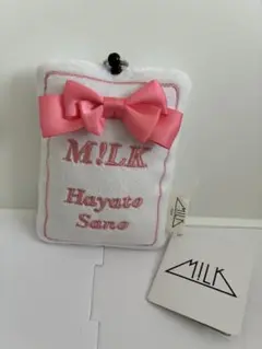 M!LK フォトカード付きパスケース（佐野勇斗）